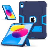 Variation Shockproof Standcase hoes iPad 11 en iPad 10 – 10.9 inch – Blauw