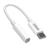 Variation Câble Joyroom USB Type-C vers prise jack audio 3,5 mm – Blanc