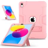 Variation Shockproof Standcase hoes iPad 11 en iPad 10 – 10.9 inch – Roze