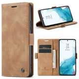 Variation Solidenz Urban Book Samsung S22 Plus hoesje – Bruin