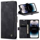 Variation Solidenz Urban Book iPhone 14 Pro hoesje – Zwart