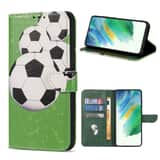 Variation Solidenz bookcase Samsung S21 FE – Voetbal