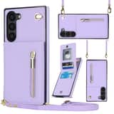 Variation Solidenz Fashion Wallet met koord Samsung Galaxy S23 – Violet