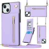 Variation Solidenz Fashion Wallet met koord iPhone 13 – Violet