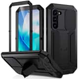 Variation Stofdicht metalen hoes Samsung Galaxy S23 – Zwart