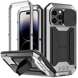 Variation Stofdicht metalen hoes iPhone 14 Pro – Zilver