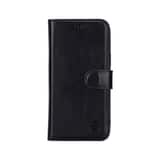 Variation Solidenz Moda Book iPhone 15 Plus echt leren hoesje – Zwart