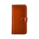 Variation Solidenz Moda Book iPhone 14 Pro Max echt leren hoesje – Bruin