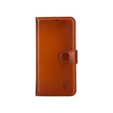 Variation Solidenz Moda Book iPhone 15 Pro echt leren hoesje – Bruin