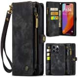 Variation Solidenz Urban Wallet iPhone 14 Pro hoesje – Zwart