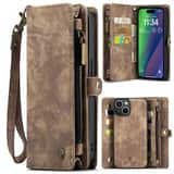Variation Solidenz Urban Wallet iPhone 15 hoesje – Bruin