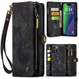 Variation Solidenz Urban Wallet iPhone 15 hoesje – Zwart