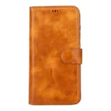 Variation Solidenz Moda Book Samsung S23 Plus echt leren hoesje – Lichtbruin