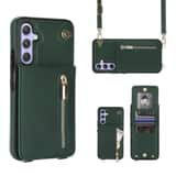 Variation Solidenz Fashion Wallet met koord Samsung Galaxy A14 – Groen