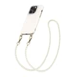 Variation Solidenz Collection iPhone 14 Pro hoesje met afneembare koord – Creme Pearls