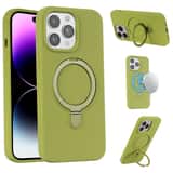 Variation MagSafe siliconen hoesje iPhone 13 Pro Max – Groen