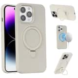 Variation MagSafe siliconen hoesje iPhone 13 Pro Max – Versie 2 – Beige