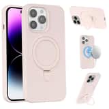 Variation MagSafe siliconen hoesje iPhone 13 Pro Max – Roze
