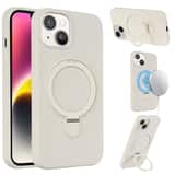 Variation MagSafe siliconen hoesje iPhone 13 – Beige