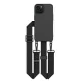 Variation Solidenz Collection iPhone 15 Plus hoesje met afneembare koord – Zwart