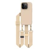 Variation Solidenz Collection iPhone 14 Pro hoesje met afneembare koord – Caramel