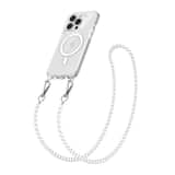 Variation Solidenz Collection iPhone 14 Pro hoesje met afneembare koord – White Pearls