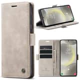 Variation Solidenz Urban Book Samsung Galaxy S24 FE hoesje – Beige