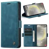 Variation Solidenz Urban Book Samsung Galaxy S24 FE hoesje – Blauw