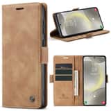 Variation Solidenz Urban Book Samsung Galaxy S24 FE hoesje – Bruin
