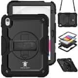 Variation Turtle Shift Extreme Protection 360 Backcase Hoes iPad 11 en iPad 10 – 10.9 inch – Zwart
