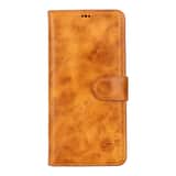 Variation Solidenz Moda Book Samsung A55 echt leren hoesje – Lichtbruin