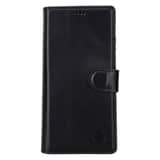 Variation Solidenz Moda Book Samsung S24 Ultra echt leren hoesje – Zwart