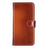 Variation Solidenz Moda Book Samsung S24 Plus echt leren hoesje – Bruin