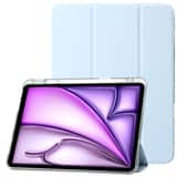 Variation Shockproof Folio Case iPad Air 6 (M3 en M2) – (2025 / 2024) 13 inch – iPad Pro 12.9 inch 2022/2021 – Lichtblauw