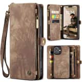 Variation Solidenz Urban Wallet iPhone 16 hoesje – Bruin