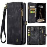 Variation Solidenz Urban Wallet iPhone 16 hoesje – Zwart