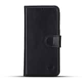 Variation Solidenz Moda Book iPhone 16 Pro echt leren hoesje – Zwart