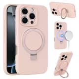 Variation MagSafe siliconen hoesje iPhone 16 Pro Max – Versie 2 – Roze
