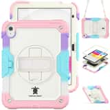 Variation Turtle Shift Extreme Protection 360 Backcase Hoes iPad 11 en iPad 10 – 10.9 inch – Regenboog