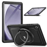 Variation Turtle Shift Perfect Grip Hoes met screen protector Samsung Galaxy Tab A11 Plus en Tab A9 Plus – 11 inch – Zwart