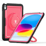 Variation Turtle Shift Perfect Grip Hoes met screen protector iPad 11 en iPad 10 – 10.9 inch – Roze