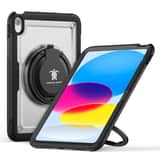 Variation Turtle Shift Perfect Grip Hoes met screen protector iPad 11 en iPad 10 – 10.9 inch – Transparant