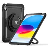 Variation Turtle Shift Perfect Grip Hoes met screen protector iPad 11 en iPad 10 – 10.9 inch – Zwart