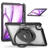 Variation Turtle Shift Perfect Grip Hoes met screen protector iPad Air 6 (M3 en M2) – 13 inch (2025 / 2024) – Transparant