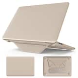 Variation Turtle Shift vegan leer Laptopcover MacBook Pro 13′ inch – 2022 / 2020 / 2018 – A2338 / A2289 / A2251 / A2159 / A1989 / 
A1706 / A1708 – Beige