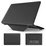 Variation Turtle Shift vegan leer Laptopcover MacBook Pro 13′ inch – 2022 / 2020 / 2018 – A2338 / A2289 / A2251 / A2159 / A1989 / 
A1706 / A1708 – Zwart
