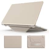 Variation Turtle Shift vegan leer Laptopcover MacBook Pro 16′ inch – 2023 / 2021 – A2485 / A2780 / A2991 – Beige