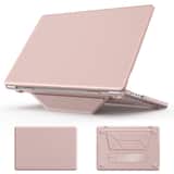 Variation Turtle Shift vegan leer Laptopcover MacBook Pro 16′ inch – 2023 / 2021 – A2485 / A2780 / A2991 – Roze