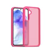 Variation Solidenz Frosted Samsung Galaxy A55 hoesje – Fel roze