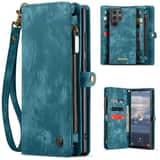 Variation Solidenz Urban Wallet Samsung Galaxy S25 Ultra hoesje – Blauw